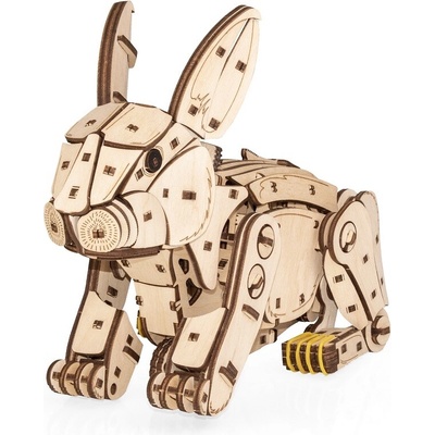 EWA Eco-Wood-Art Drevená 3D stavebnica — Králik