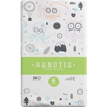 Agnotis Бебешки пелени Agnotis - No 6, 16-30 kg, 36 броя (AG6)