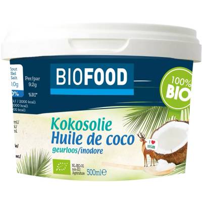 Damhert Био Кокосово масло Biofood 500 ml | Damhert (025500 (4131) DMN)