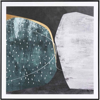 Abstraktní obraz Somcasa Ovalos 80 x 80 cm