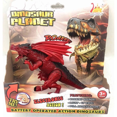 Armtoys ДЕТСКА ИГРАЧКА ДРАКОН С КРИЛЕ, ЗВУК И СВЕТЛИНА