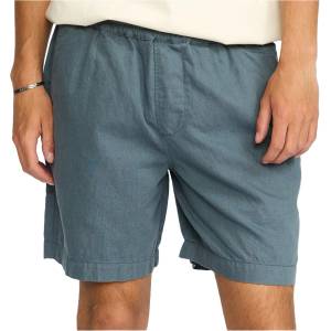 Revolution Мъжки къси панталони Revolution Linen Shorts - Dustblue (012-4545-0111)
