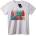 NOONEBRAND Тениска Crayon Crew 'Аз съм Maeta' - S, White