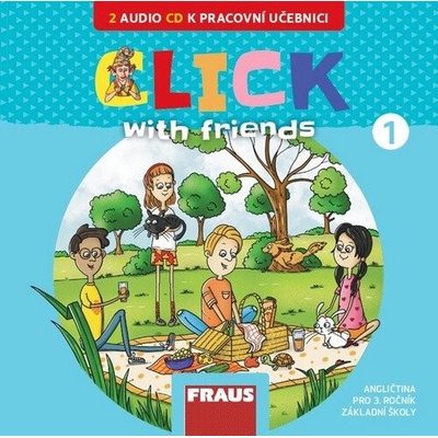 Click with Friends 1 - 2 CD k pracovní učebnici AJ pro 3. ročník ZŠ - Fraus