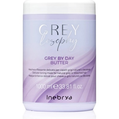 Inebrya Greylosophy Grey By Day Butter маска за коса за сива коса 1000ml
