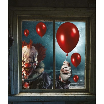 Fiestas Guirca Декорация за прозорци Pennywise