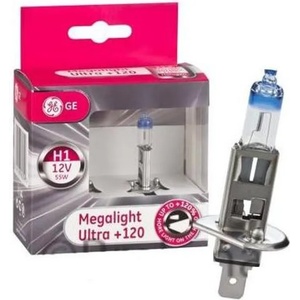 General Electric Крушки ge 50310snu mega light ultra +120% h1 12v 55w