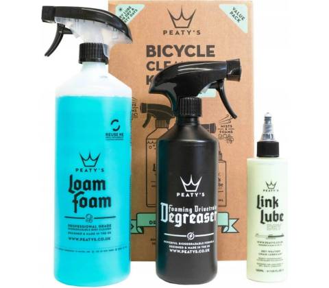 PEATY'S GIFT PACK - WASH DEGREASE LUBRICATE DRY