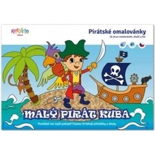 Pirátské omalovánky Malý pirát Kuba Imagu s.r.o.