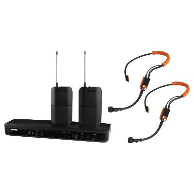 Двоен микрофон хедсет / диадема / за глава / headset SM31 SHURE BLX188E/SM31-K3E