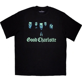 Good Charlotte Риза Generation Rx Skulls Unisex Black M (GCOSTS03MB02)