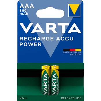 VARTA Акумулаторна батерия VARTA - Recharge Accu Power, AAA, 2 бр (56703101402)