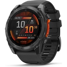 Garmin Fenix 8 AMOLED 51mm Sapphire Carbon Gray Titanium/Black 010-02905-21