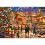 Bluebird Puzzle - Puzzle Christmas at the Town Square - 2 000 piese