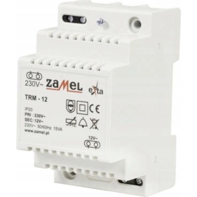Modulární transformátor TRM-12 230/12V 15VA Zamel