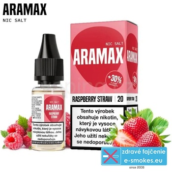 Aramax Salt Raspberry Straw 10 ml 20 mg