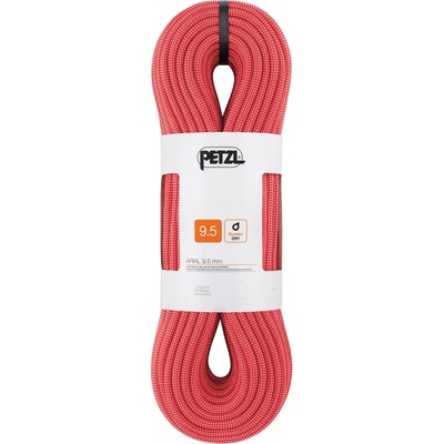 Petzl Единично въже Petzl Arial 9, 5 Single rope - Red - размер 60 m (308-0198-0411)