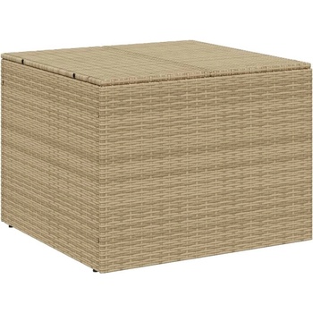 Градински сандък за съхранение, микс бежово, 291 л, полиратан