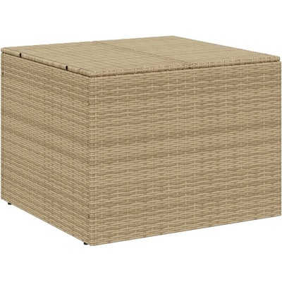 Градински сандък за съхранение, микс бежово, 291 л, полиратан