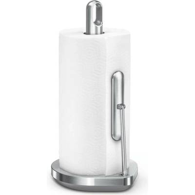Simplehuman Držák na papírové utěrky, pro role do 17 cm, kartáčovaná nerez ocel