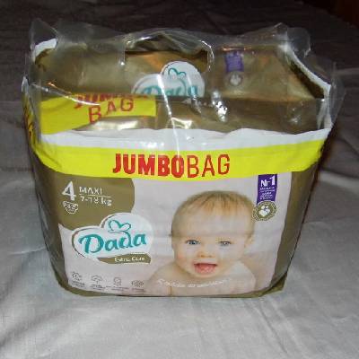 DADA EXTRA CARE jumbo BAG VEL.4 - 82 KS (7-18 KG) (Maxi Jumbo Bag)