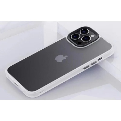 Dfans Кейс Dfans Color Frame - Бял IPhone XS (3121148)