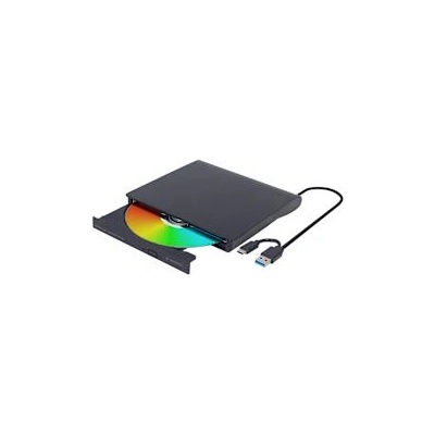 Gembird External Optical DVD Drive USB 3.1/Type-C