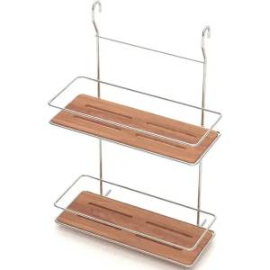  ЕТАЖЕРКА ПОСТАВКА ЗА ПОДПРАВКИ tekno tel mg-066 , хром (mg-066)