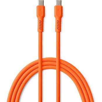 Colorum Кабел Colorum - 14988, USB-C/USB-C, 1.8 m, оранжев (14988)