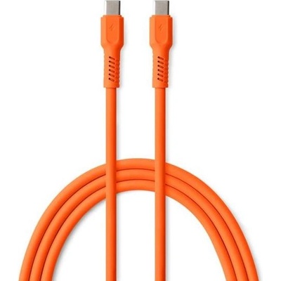 Colorum Кабел Colorum - 14988, USB-C/USB-C, 1.8 m, оранжев (14988)
