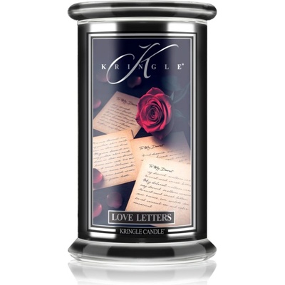 Kringle Candle Reserve Love Letters ароматна свещ 623 гр