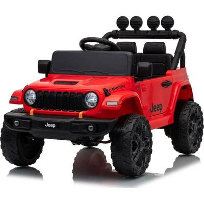 Mamido Jeep Rubicon 24 V 2x200 W Elektrické autíčko červená