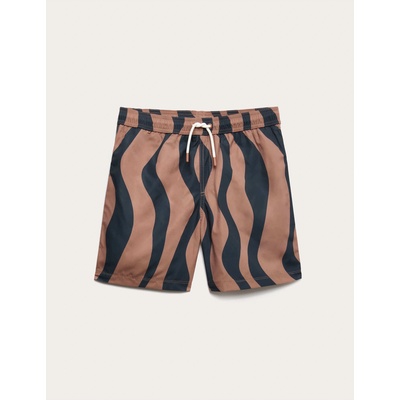 Marks & Spencer Плажни шорти с гофриран мотив (6-16 години) Marks & Spencer кафява Marks & Spencer | Kafyav | Момчешки | 9-10 години