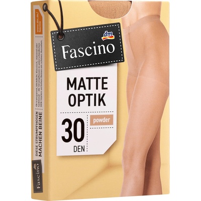 Fascino punčochové kalhoty 30 DEN matné pudrové
