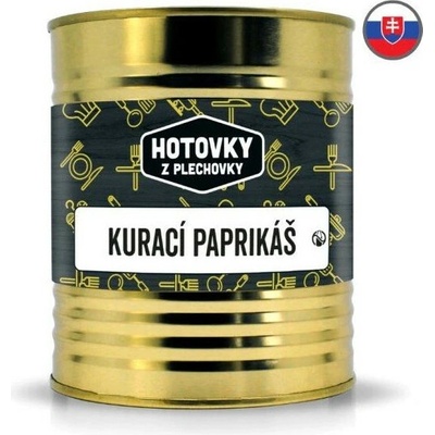 Hotovky z plechovky Kura na paprike 800 g
