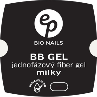 BIO nails FIBER MILKY jednofázový hypoalergenní gel 50 ml