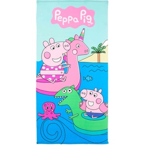 Kids movie heroes Плажна кърпа peppa pig (ez18046-blue)