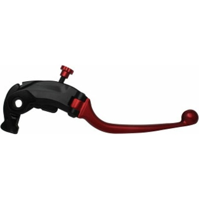 ACCOSSATO Adjustable folding lever ACCOSSATO LV019 in aluminium for Nissin radial brake master cylinder červené