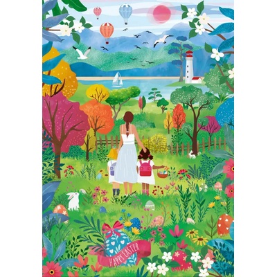 Pieces & Peace - Puzzle Happy Easter - 1 000 piese