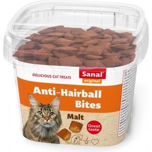 Sanal Bites SANAL Cat Malt Anti-Hairball - малцови хапки, 75 гр, Холандия SC1571