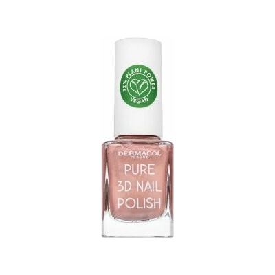 Dermacol Pure 3D Nail Polish lak na nechty 06 Natural Pearls 11 ml