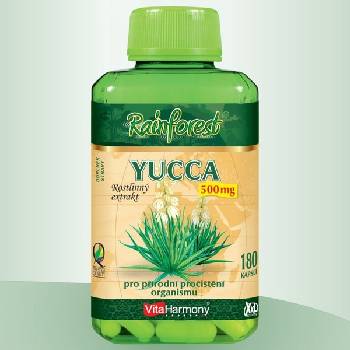 Rainforest Yucca 500 mg 180 kapslí