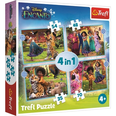 Trefl - Puzzle 4v1 Disney Encanto - 1 - 39 piese