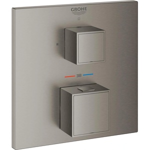 GROHE Термостатен смесител, 24153al0, с 1 изход и спирателен клапан (24153al0)