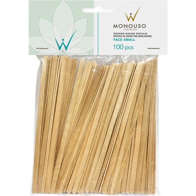 ITALWAX dřevěná kosmetická špachtle úzká 100 ks