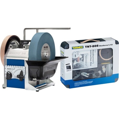 Tormek T-8 for Woodturners with Blackstone and Woodturner's Kit TNT-808