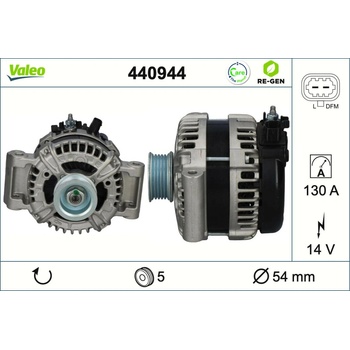 VALEO Alternátor 440944