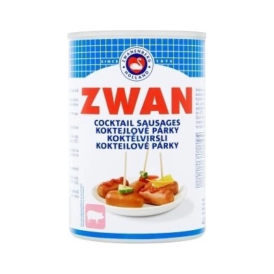 Zwan Koktejlové párky 74% masa 400 g