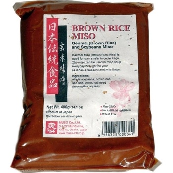 MISO genmai, hnědá rýže MUSO 400 g