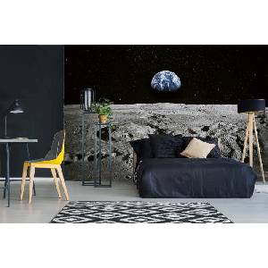 DIMEX ART Самозалепваща се флизелинова фототапета земята на хоризонта 375 x 250 см